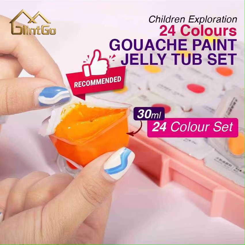 

Miya Himi Gouache 18 Warna - Cat Air Premium 30ml, untuk Kertas & Kanvas, Pewarna Seni Anak