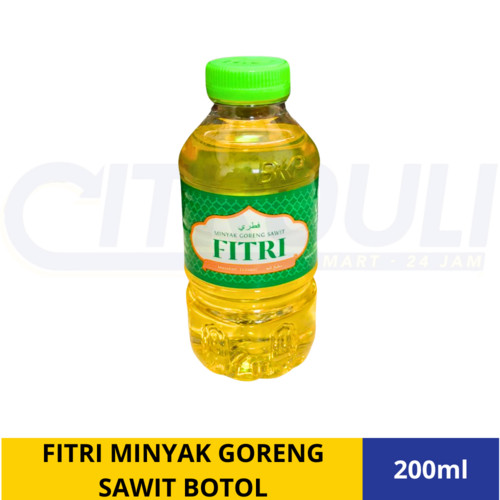 

SEMBAKO SALE!! FITRI MINYAK GORENG SAWIT BOTOL 200ml (2PCS LEBIH MURAH)