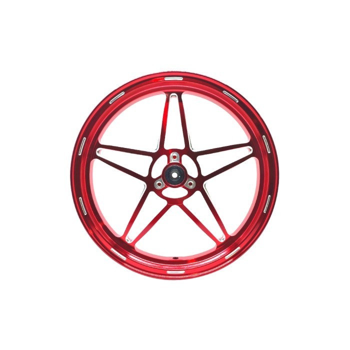 Premium Velg VD-P5 Model Bintang Langit Palang 5 Ukuran 185 215 Ring 14 Mio M3, Mio Z Original - RED