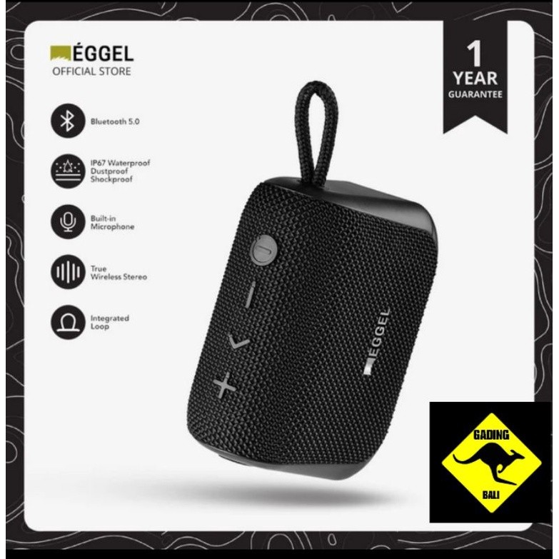 EGGEL FIT 3 PORTABLE WATERPROOF BLUETOOTH SPEAKER