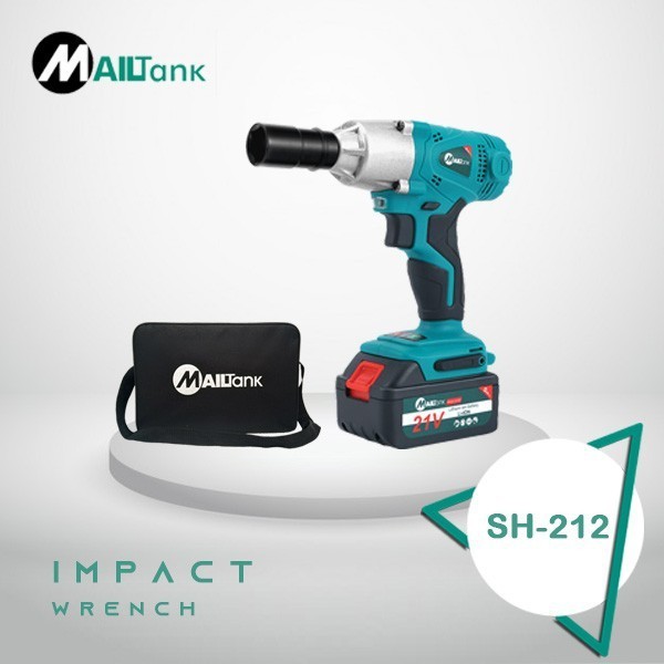 MAILTANK IMPACT WRENCH 21V BOR CORDLESS PEMBUKA BAUT TIPE SH-212