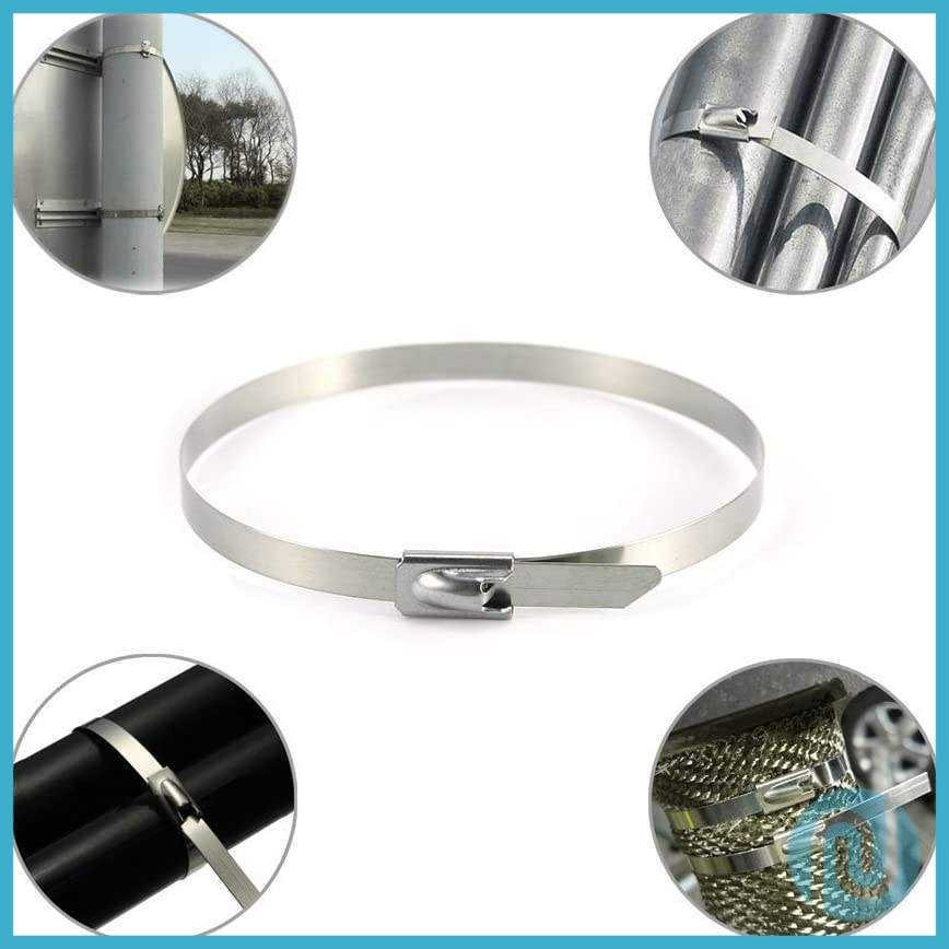 

Kabel Ties Stainless Steel Multifungsi 20 PCS