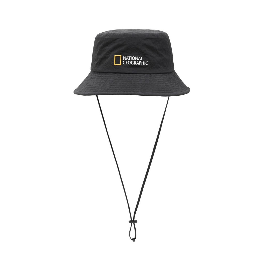 National Geographic Basic Light Hat Black - Topi Unisex Hitam