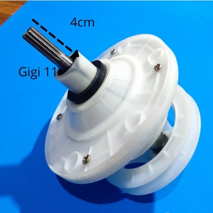 AJDpart gearbox mesin cuci denpo 2 tabung gigi 11 ElectroPart