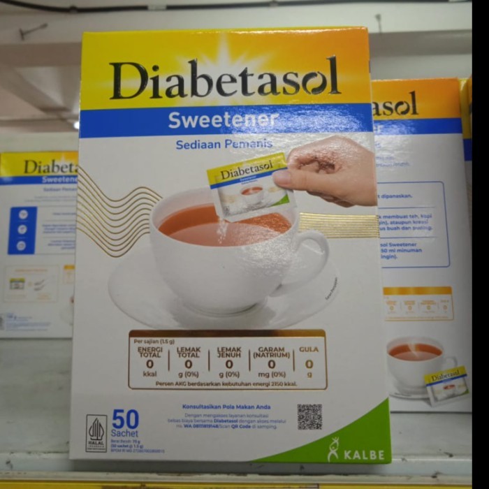 

DIABETASOL SWEETENER 50 sachet