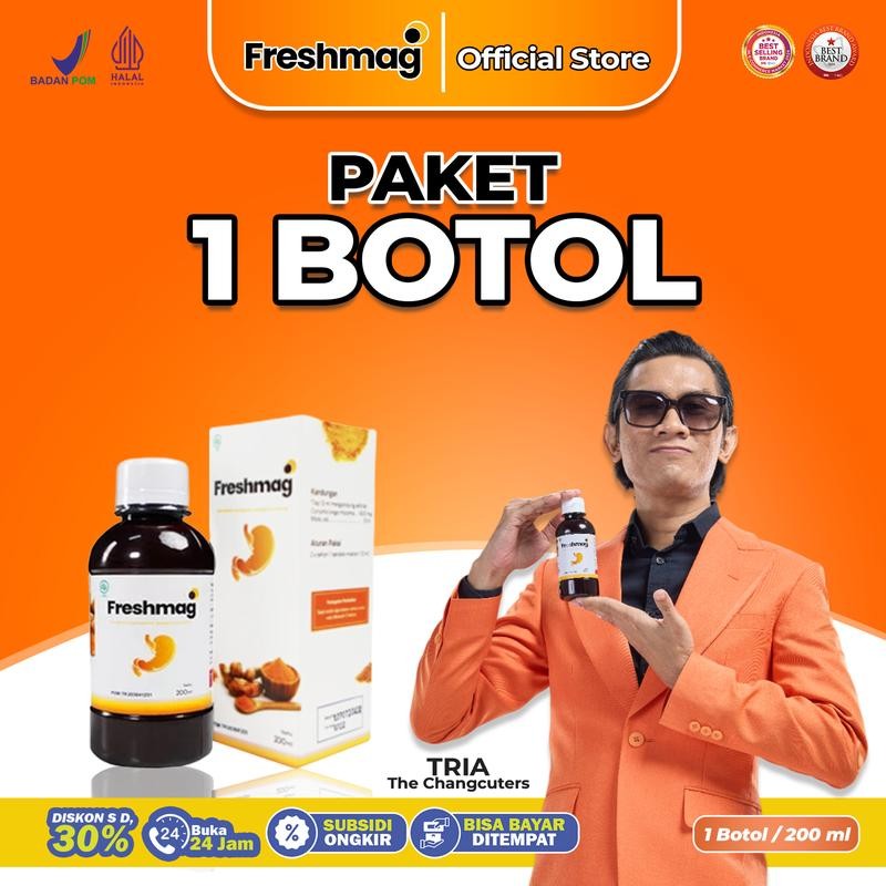 

Madu Freshmag Original | PAKET 1 BOTOL | Madu ( Honey Syrup ) yang mengandung bahan pilihan seperti Madu Hutan & Ekstrak Kunyit | BPOM & HALAL
