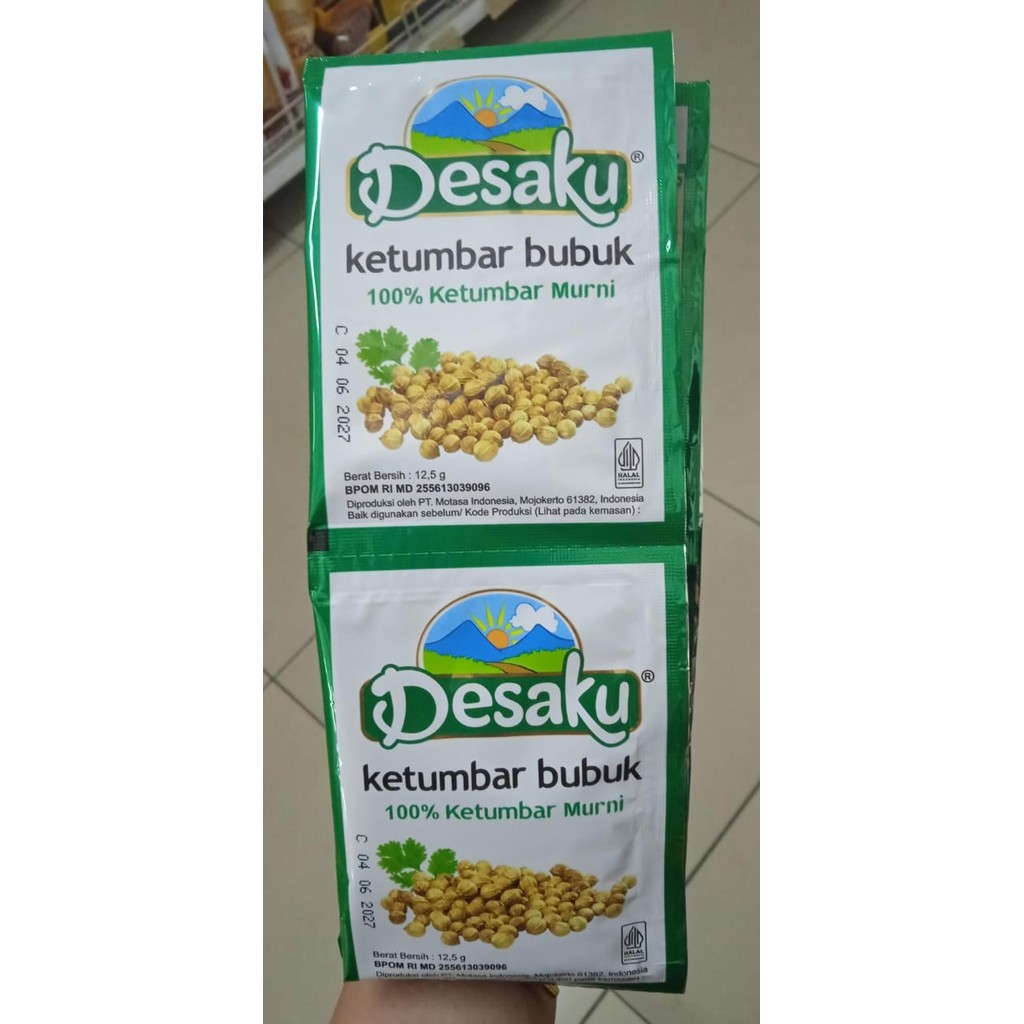 

Desaku Ketumbar Bubuk 15gram 10s DIJUAL PER RENTENG