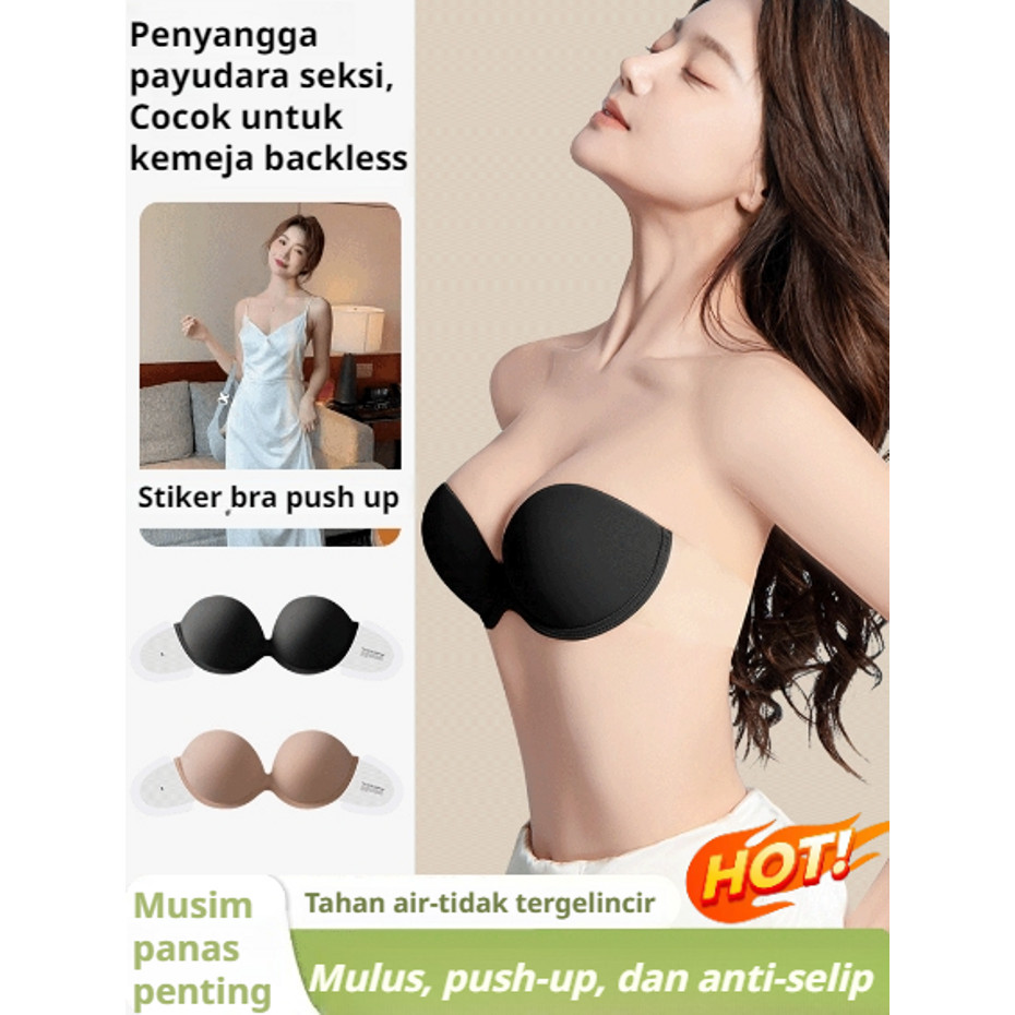 【Tidak bisa dibuang】Stiker bra anti kendur push-up, pakaian dalam nyaman untuk wanita dengan payudar