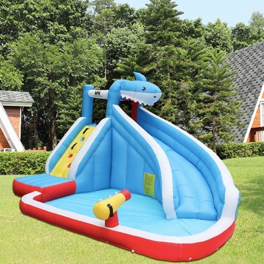 Inflatable bouncy castle balloon bouncer / mainan rumah istana balon anak / mainan lompat lompatan /