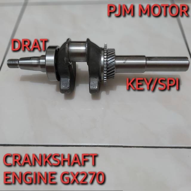

Crankshaft Kruk As Kro As Mesin Gx270 9Hp Honda amplas