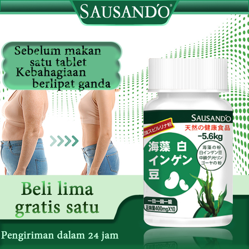 Sausando Pil Pembakar Lemak - Turunkan 1-4 Kg dalam 7 Hari, Beli 5 Gratis 1