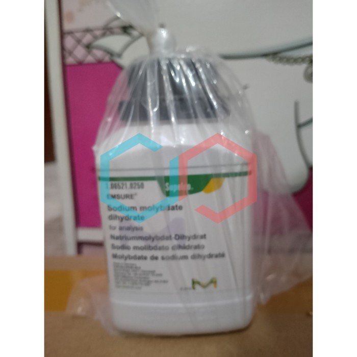 Sodium Molybdate Dihydrate / Natrium Molibdat 100 gram Merck 106521