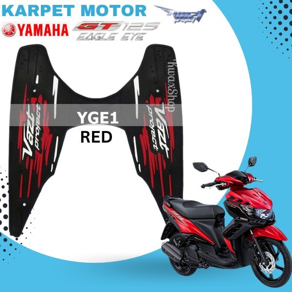Karpet Yamaha GT 125 Eagle Eye 2014 - 2015 Original Vazt - Red