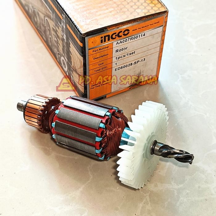 Armature INGCO ED50028-SP-13 Angker Rotor Bor Listrik 10mm AA007R00114