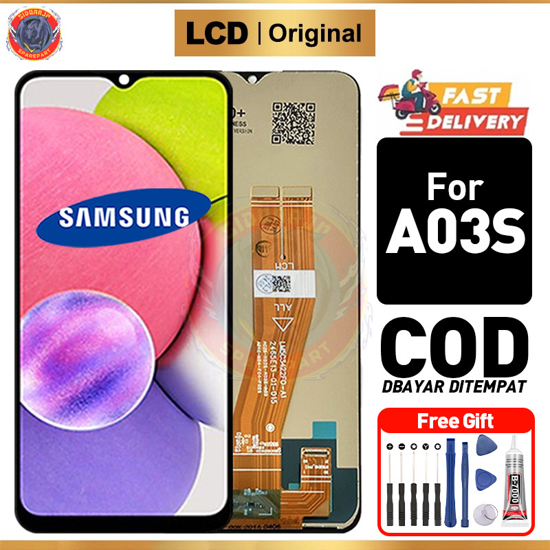 LCD Samsung A03S Original Fullset Asli Ori Touchscreen murah For Glass Touch Screen Digitizer