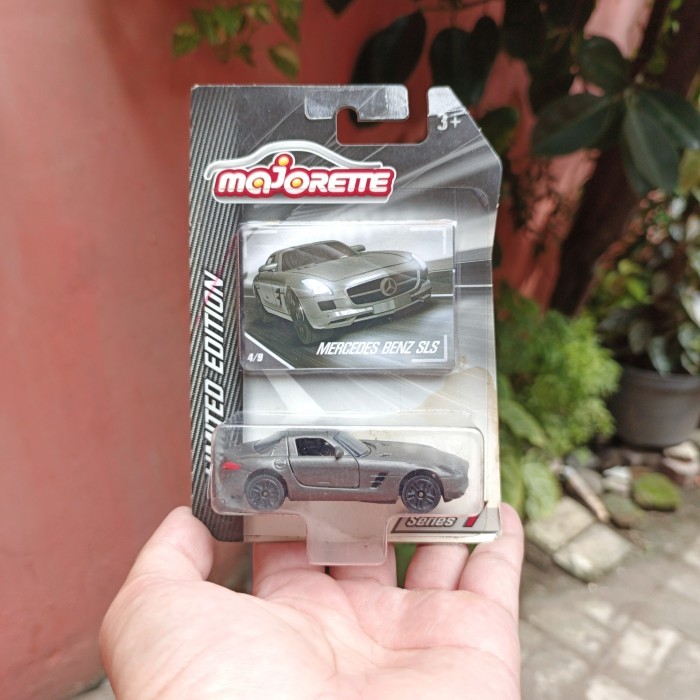 Majorette Mercedes Benz SLS AMG Gullwing Limited Edition Miniatur Mainan Diecast