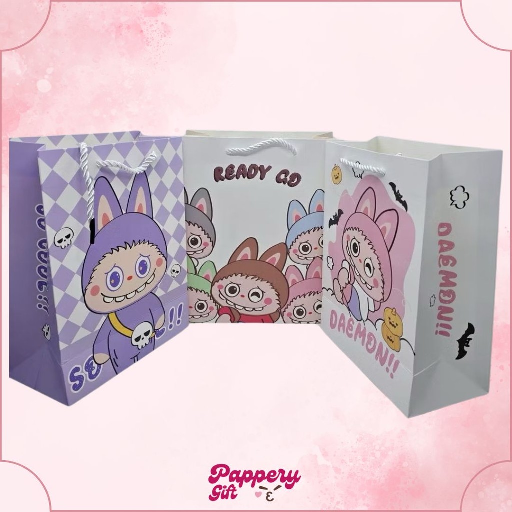 Paper Bag Gift Cute / Paperbag Hadiah Labubu - SE0503