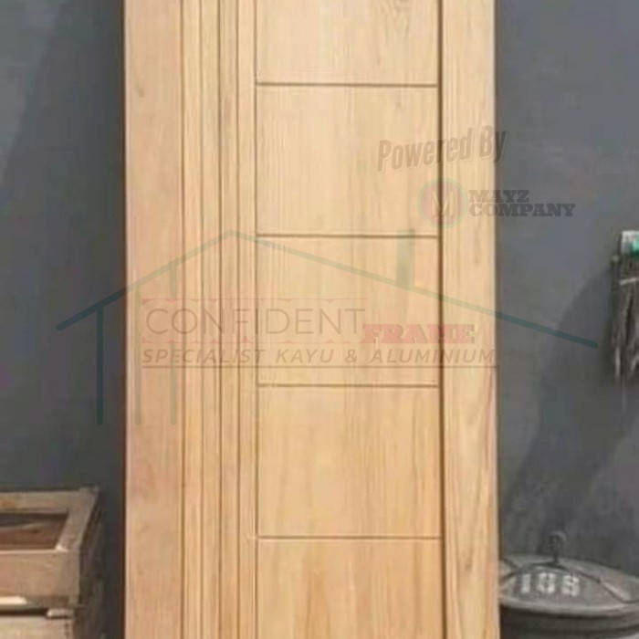 Daun Pintu Minimalis Modern/Daun Pintu Kayu Kamper/Pintu Kamar