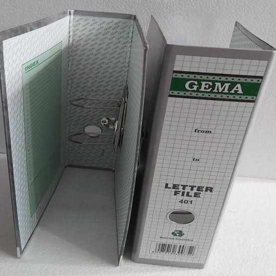 

Map Ordner Gema 401 Folio Abu-Abu