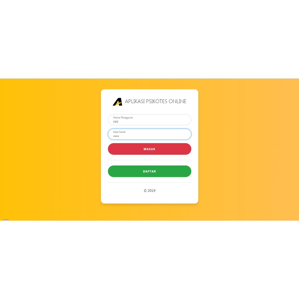 Aplikasi Psikotes Online Rekruitmen Karyawan