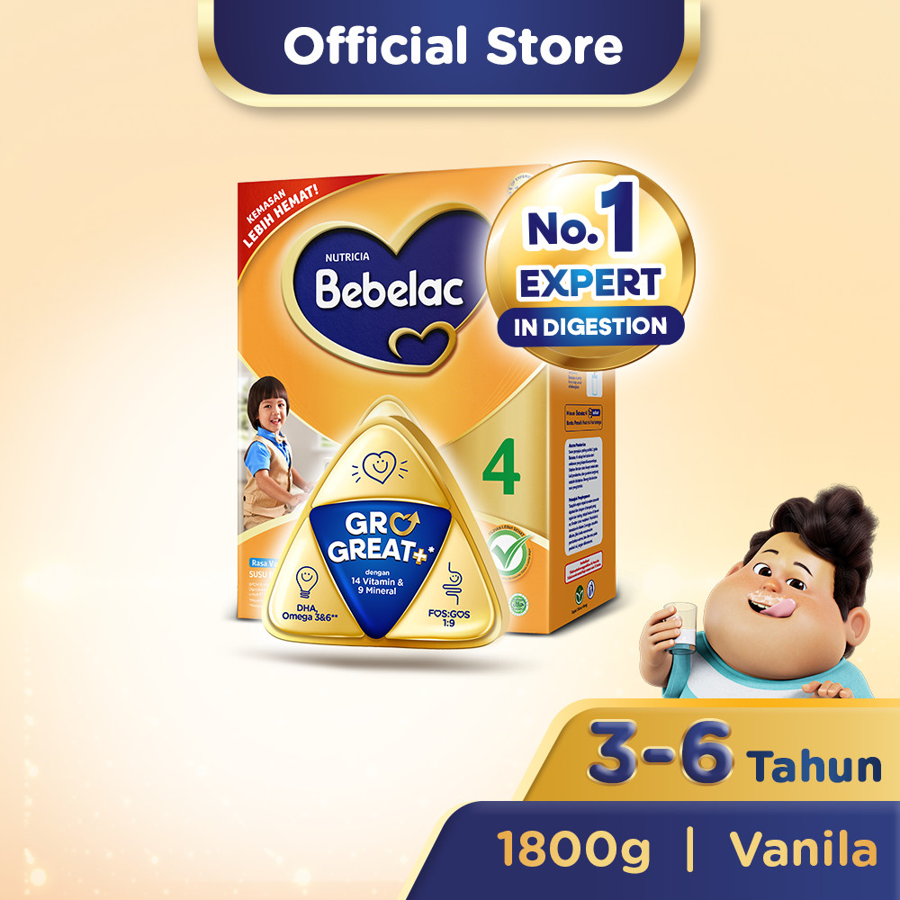 

Bebelac 4 Vanila Susu Bubuk 1800 g