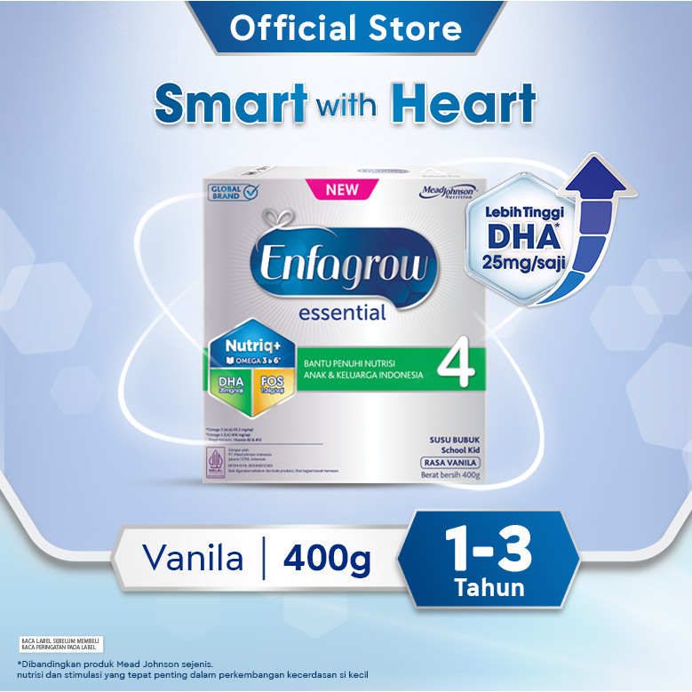 

Enfagrow Essential 4 Vanilla Susu Formula 400 g