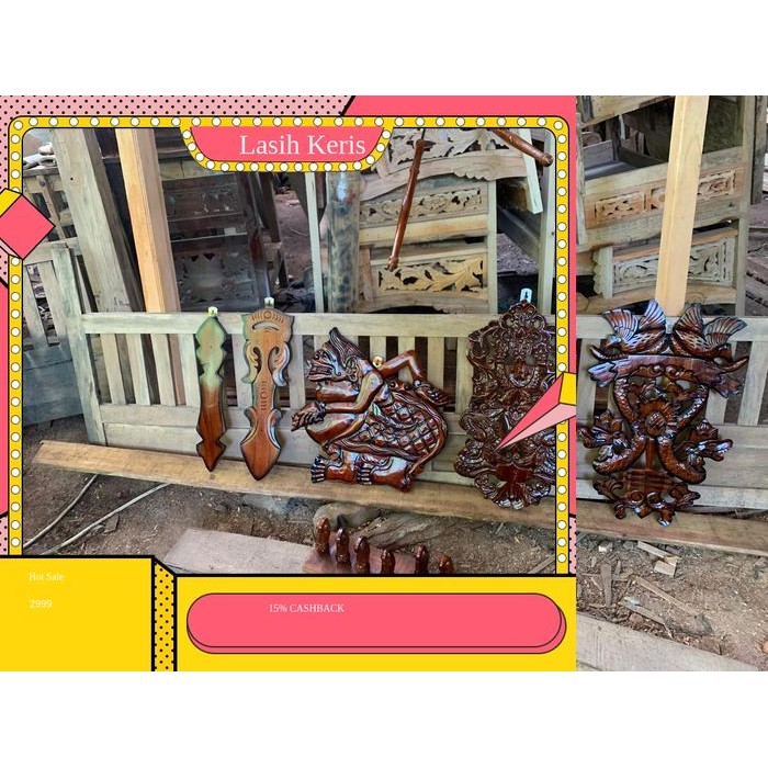 blawong keris ukir naga kembar termurah dari kayujati megantara gligir nomnoman PB Surakarta mahar 1