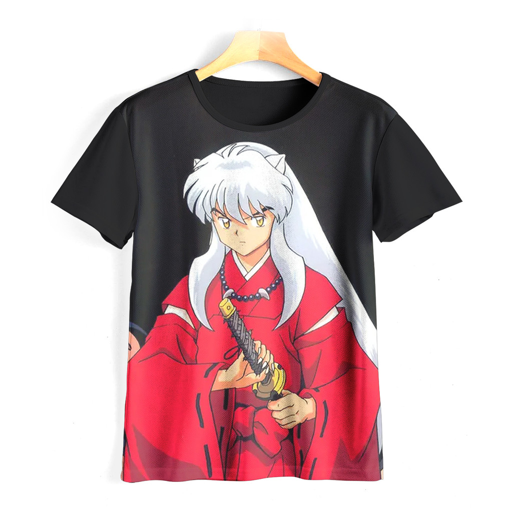 Kaos Inuyasha Keren dan Adem | Kaos Inuyasha Anak | 055KD045 Inuyasha