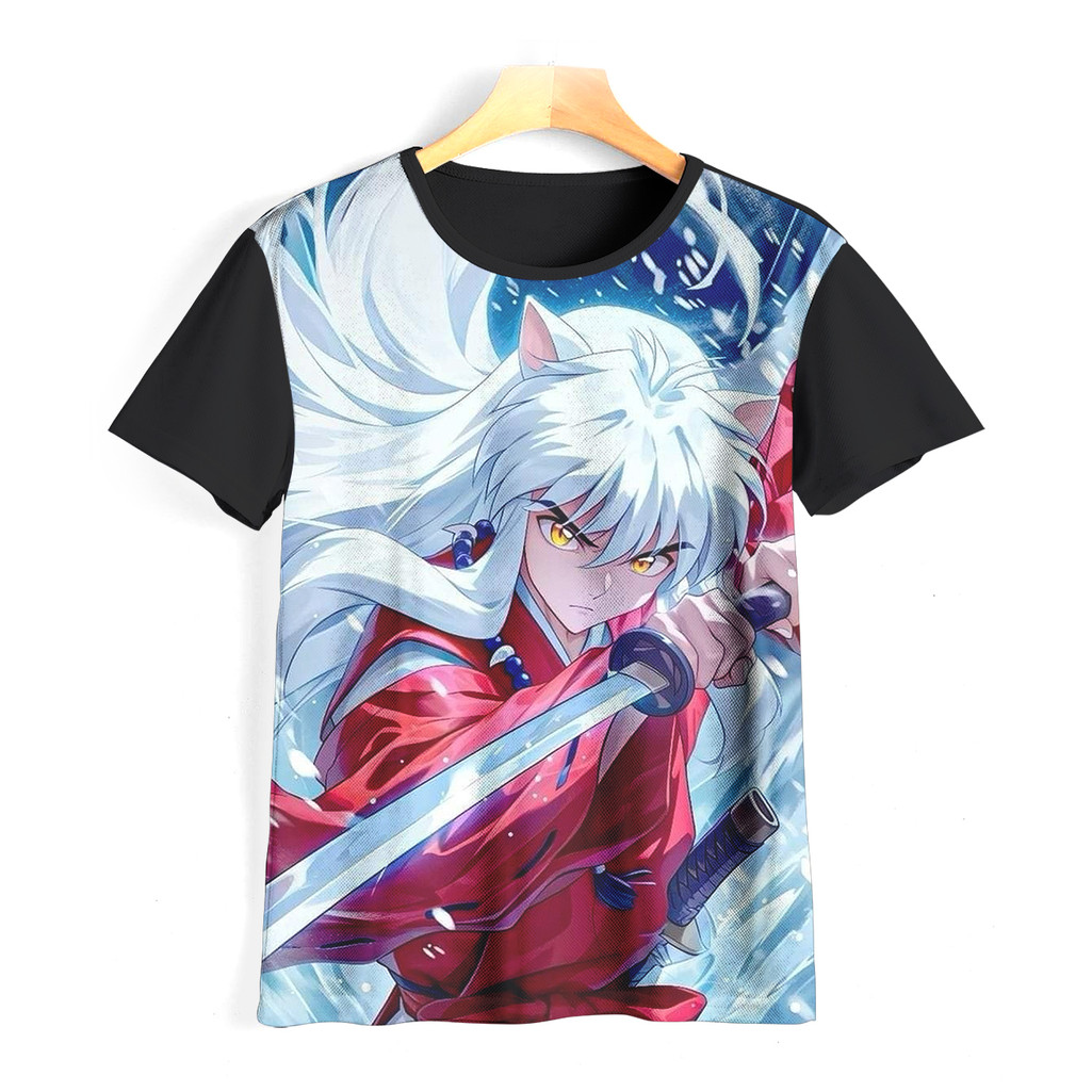 Kaos Inuyasha Keren dan Adem | Kaos Inuyasha Anak | 055KD050 Inuyasha