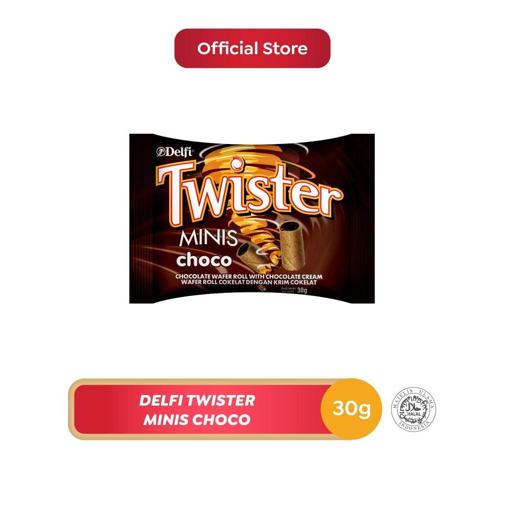 

Delfi Twister Minis Chocolate 30grJajan
