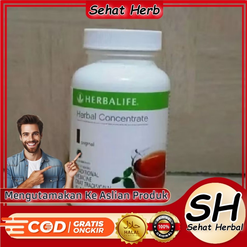 Herbalife Teh Herbal Concentrate Thermojentic Pembakar Lemak Herbal Thermo Tea Herbal Original - Her