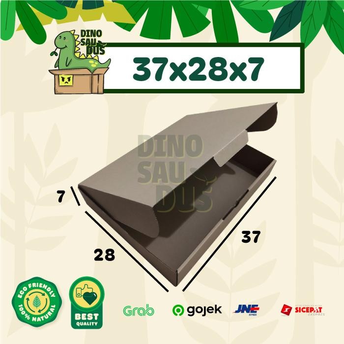 

37x28x7 CM KARDUS Pizza Corrugated Packaging Box packing Diecut