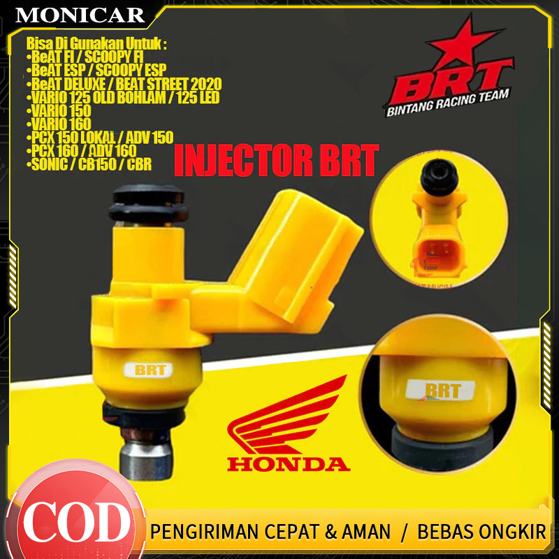 Injektor HONDA CPO BRT Racing PCX Beat Vario 110 125 150 160 CB150 CBR Sonic Supra GTR Genio Scoopy 