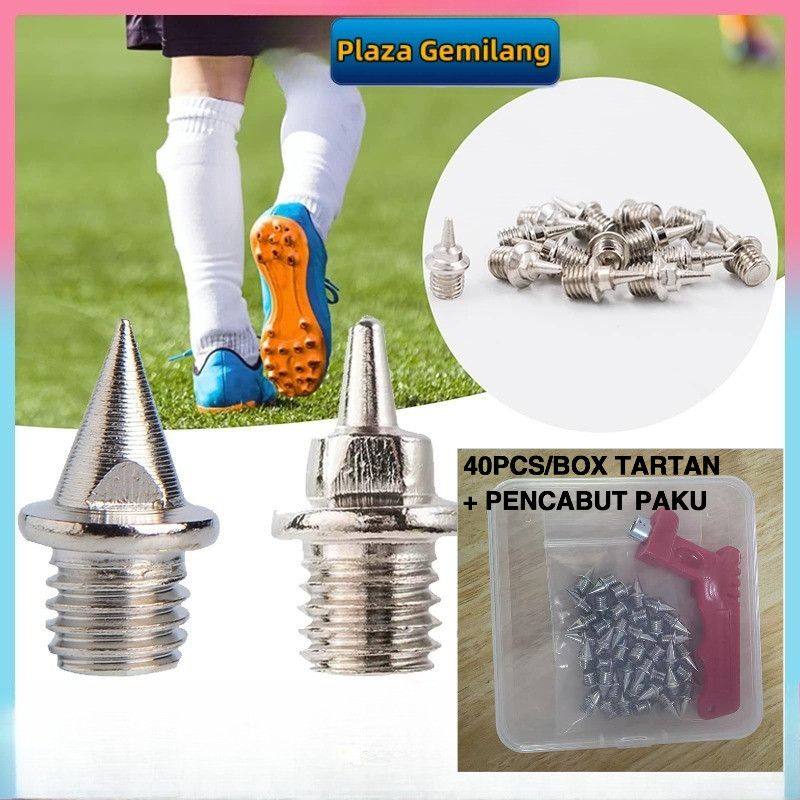 20Pcs Paku Sepatu Spike Paku Spike Sprint Paku Sepatu Lari Paku Spike Utk Lari Sprint