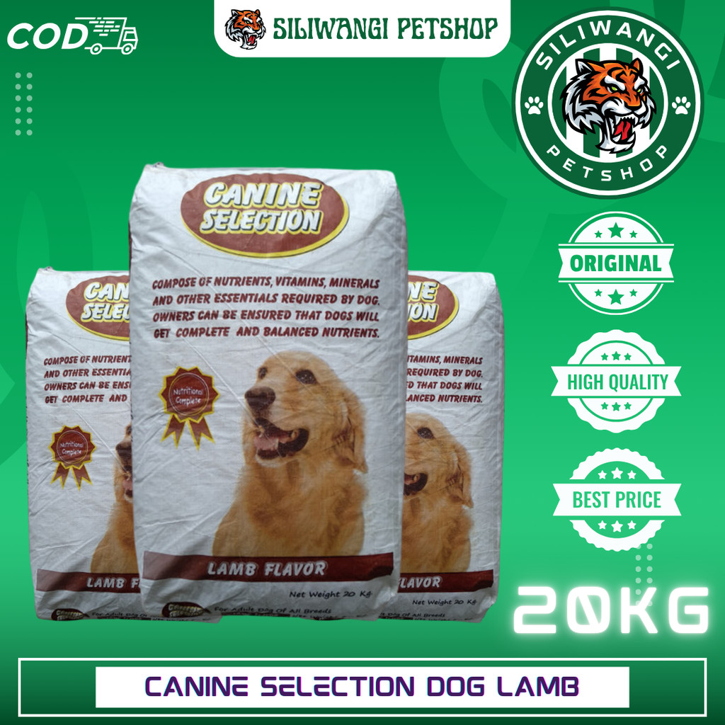 Canine Selection Dog 20 Kg | makanan dogfood 20kg - Lamb
