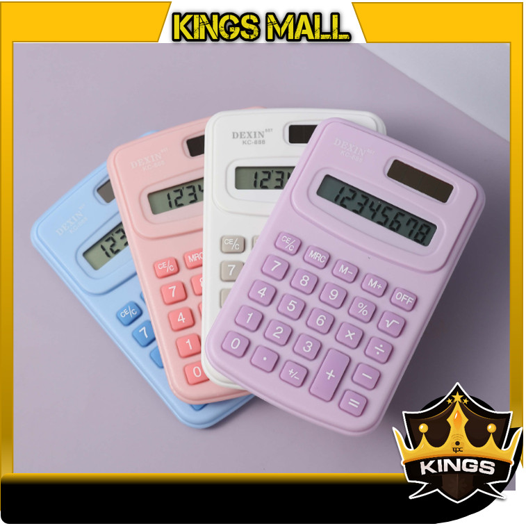 

Kings - 6483 Kalkulator Mini Portable / Pocket Calculator 8 Digit