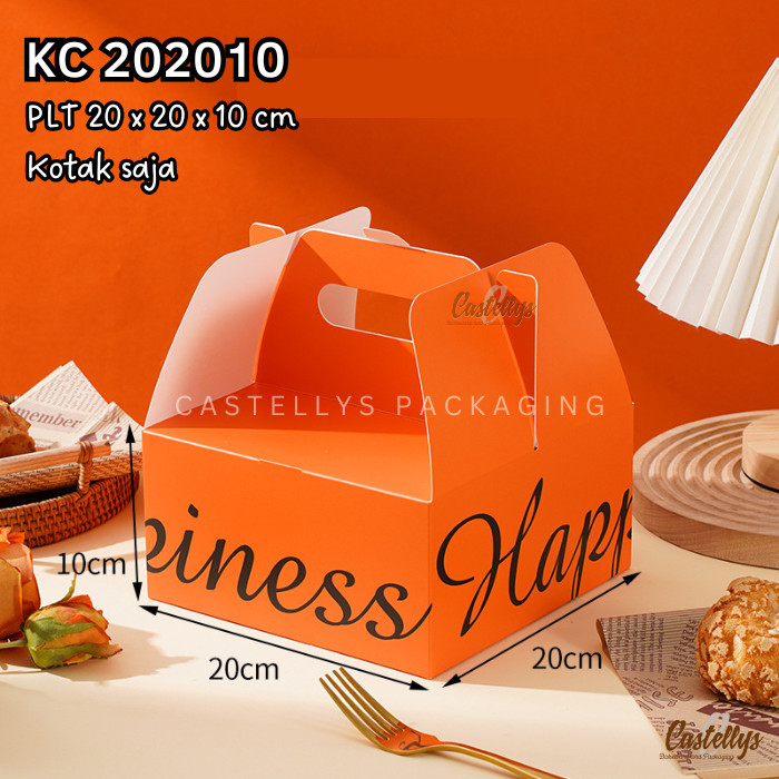 

Kotak Box Kue KC202010 Roti Bolu Cookies Kue Kering Nastar Cake Tart dll