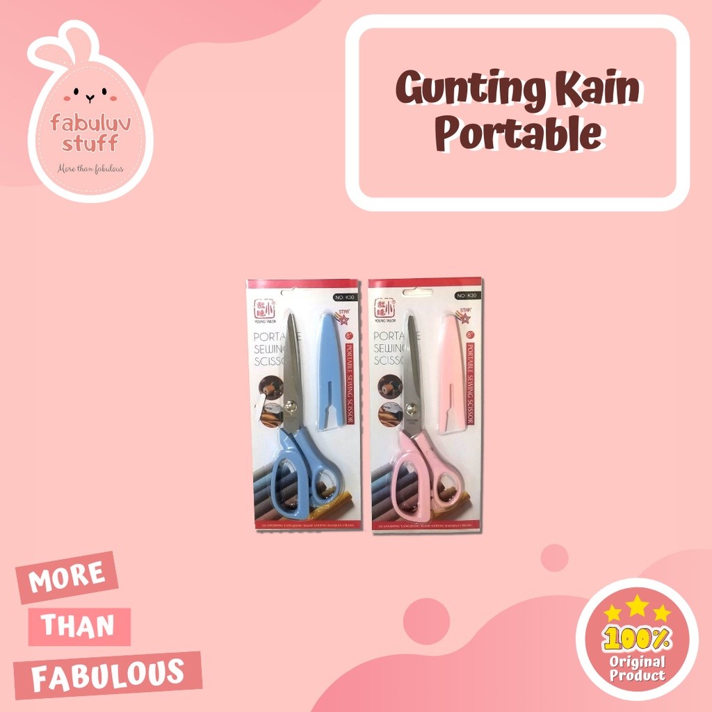 

ATK ~ Gunting Kain Portabel / Portable Sewing Scissor
