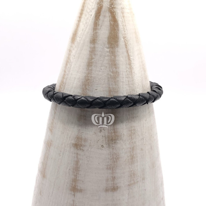 Dewi Souvenir Silver | Gelang kulit perak bali asli motif bali cowok pria biker man