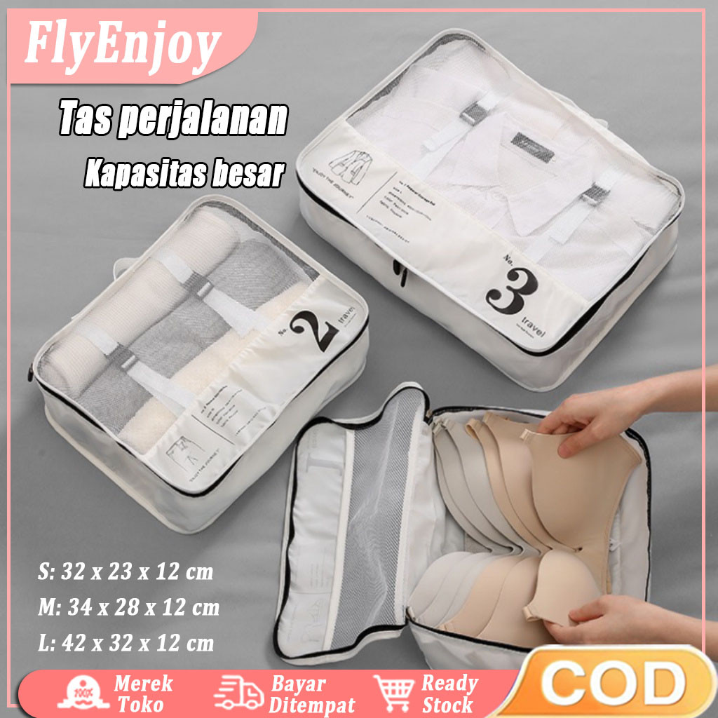 Tas Tempat Penyimpanan Baju Celana Travel /Travel Clothes Bag Suitcase Organizer / Tas Tempat Penyim