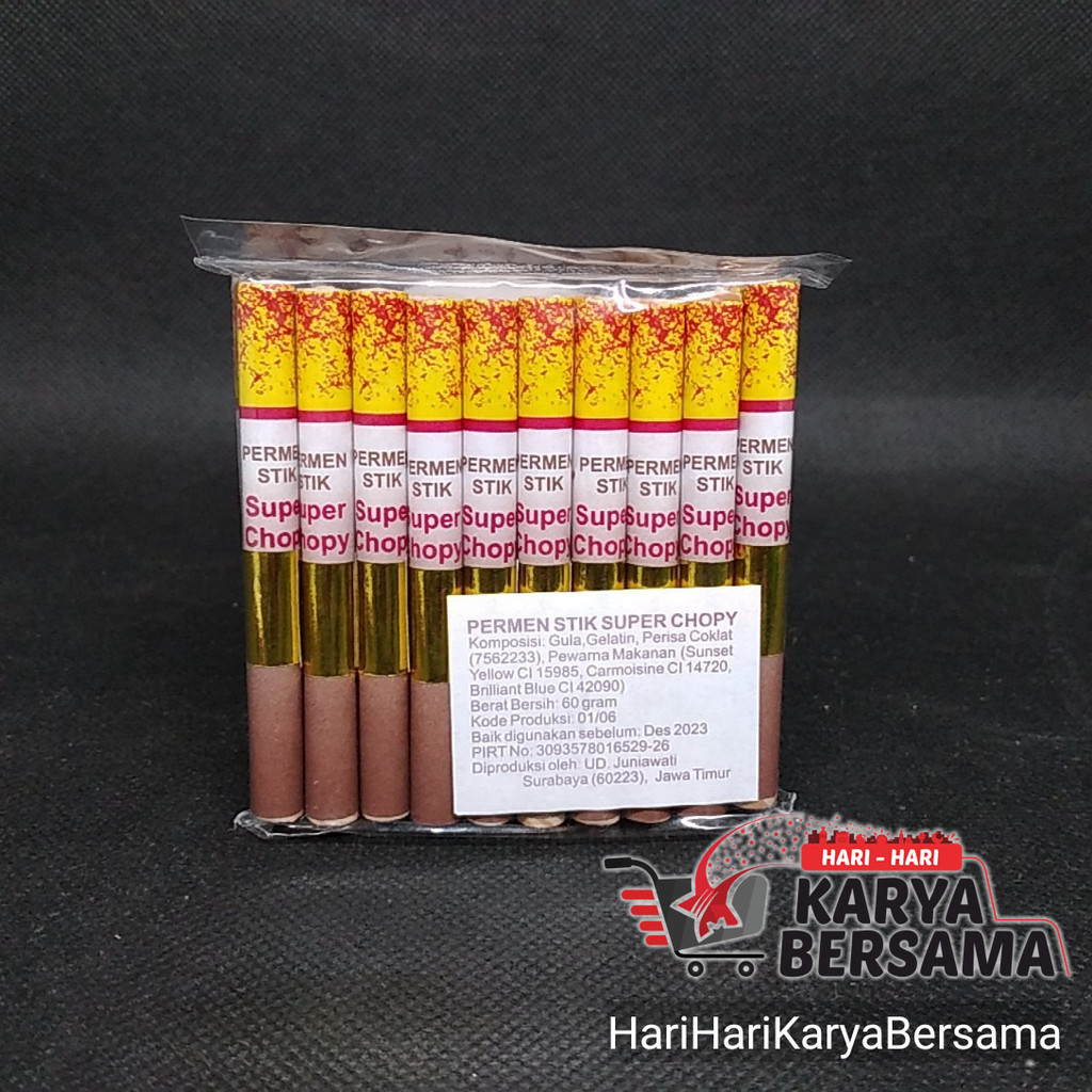 

PERMEN STICK BON BON JADUL RASA SUPER CHOPY 60GR