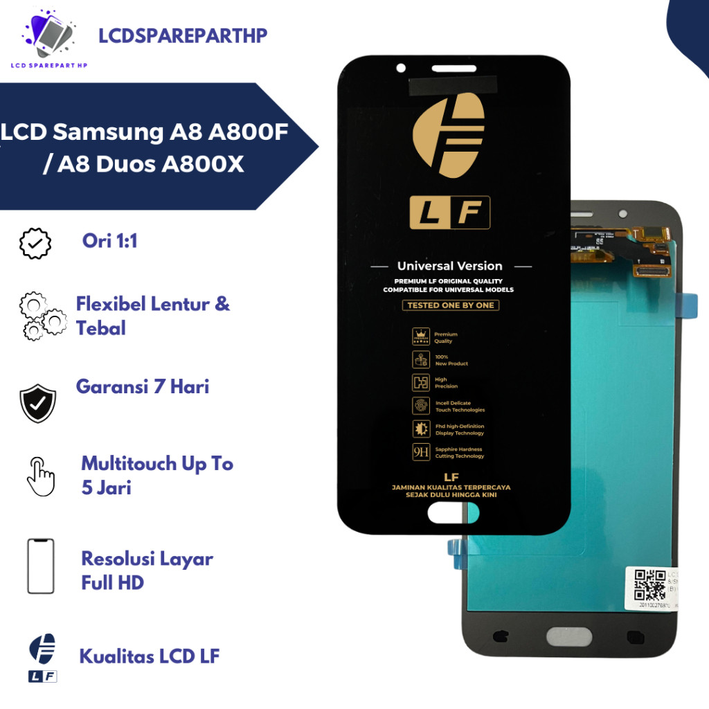 LCD SAMSUNG A8 A800F / A8 DUOS A800X FULLSET TOUCHSCREEN