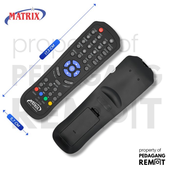 IRE-Remot Remote Receiver TV Parabola Matrix Garuda MPEG-4