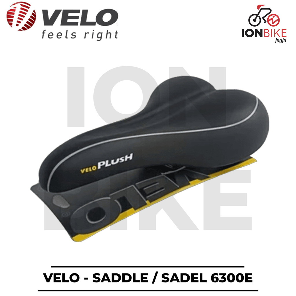 Sadel Velo 6300E Gel Saddle Sepeda MTB Balap Empuk Ergonomic Murah Roadbike Road Bike Lipat Seli Gra