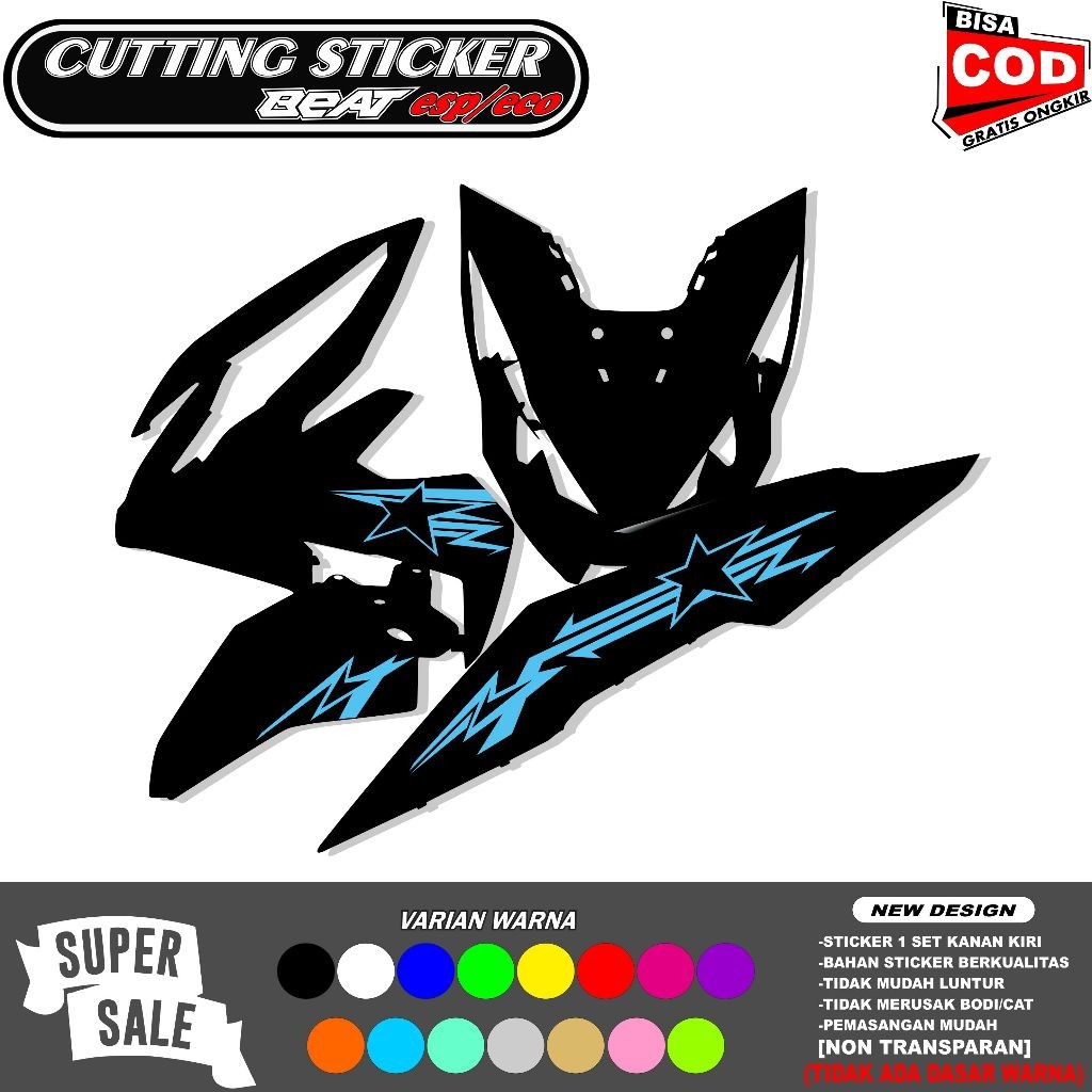 CUTTING STICKER BEAT ESP/ECO KEREN