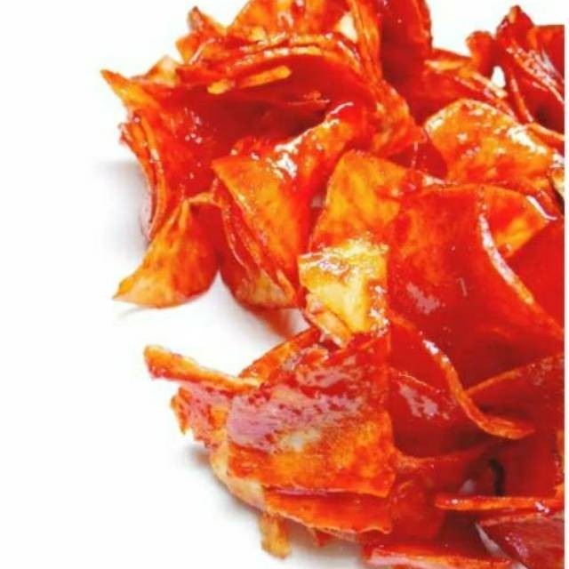 

1kg Keripik singkong doyan balado pedas basah