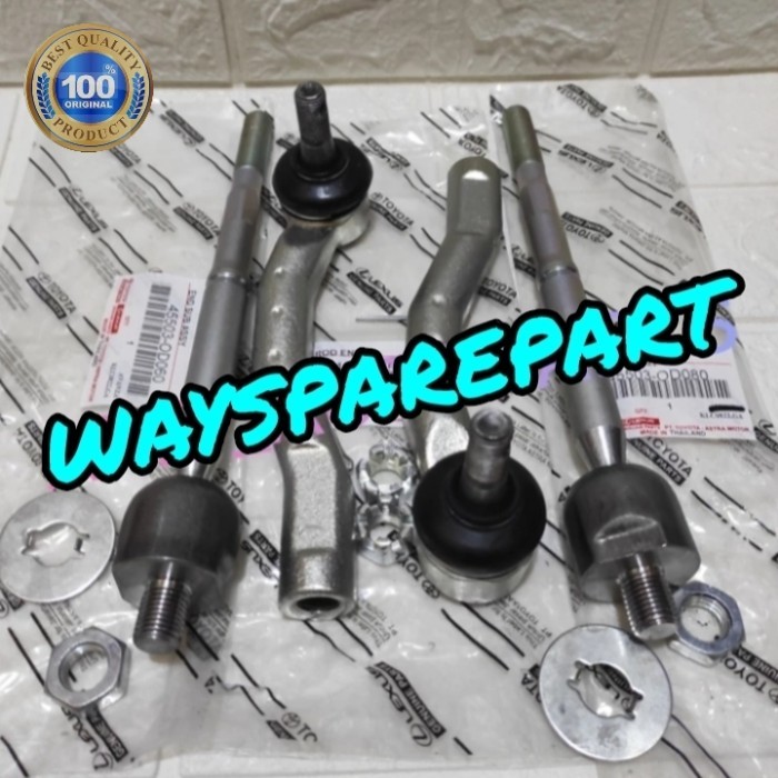 tie rod + long tie rod rack end Toyota Yaris Vios gen 2 / Etios Valco new Yaris Vios gen 3 original 