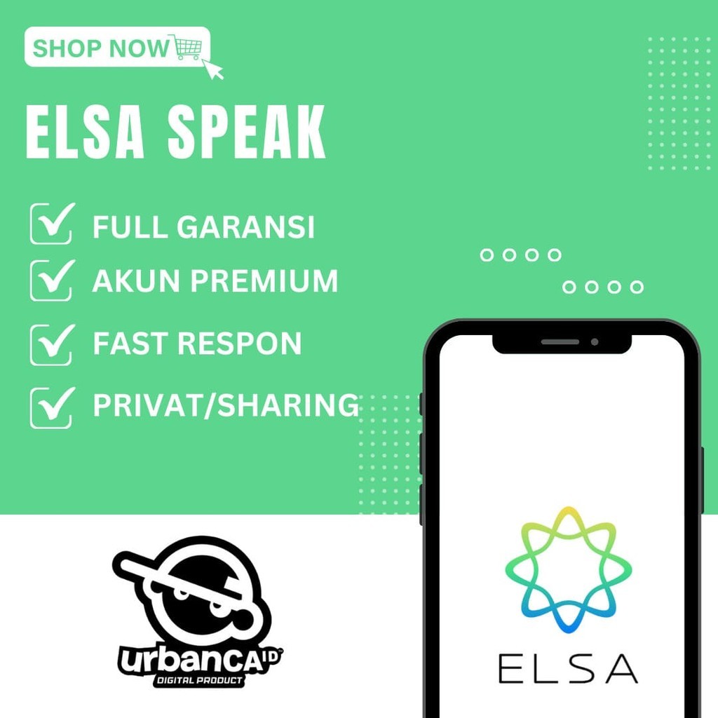 [Promo] Elsa Speak Pro Premium Private 1 Tahun Bergaransi