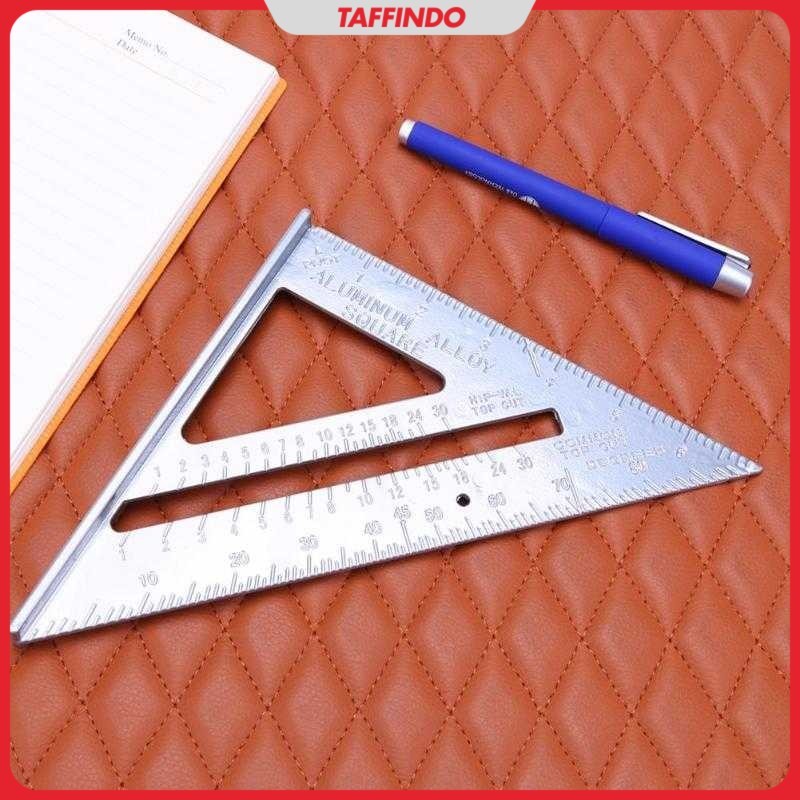 

Taffware Penggaris Siku Mistar Triangle Ruler Aluminium Alloy - VK18