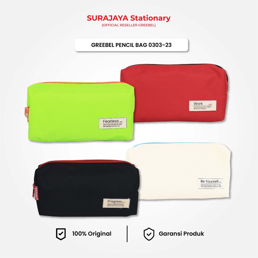 

Kotak Pensil Greebel / Tempat Pensil (0303-23) / Pencil Case / Pensil Bag Anak Sekolah